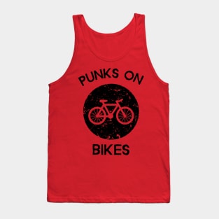 Punks On Bikes Tank Top